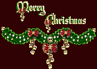 Animated Merry Christmas garland | Gallery Yopriceville - High-Quality